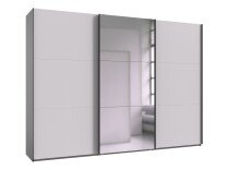 Schwebetürenschrank >palermo< in WEISS /...