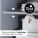 Schwebetürenschrank >palermo< in PLANKENEICHE DEKOR + GRAPHIT - 250x216x65cm (BxHxT)