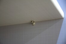 Schwebetürenschrank >palermo< PLANKENEICHE Dekor / Spiegel / Graphit - 200x216x65cm (BxHxT)