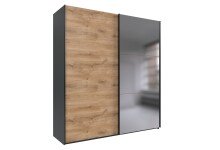 Schwebetürenschrank >palermo< PLANKENEICHE...