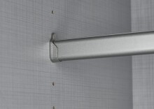 Schwebetürenschrank >palermo< PLANKENEICHE Dekor / Spiegel / GRAPHIT - 250x216x65cm (BxHxT)