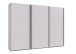 Schwebetürenschrank >palermo< in WEISS, Holzwerkstoff - 300x216x65cm (BxHxT)