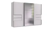 Schwebetürenschrank >palermo< in WEISS /...