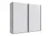 Schwebetürenschrank >palermo< in WEISS, Holzwerkstoff - 250x216x65cm (BxHxT)