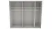 Schwebetürenschrank >palermo< in WEISS, Holzwerkstoff - 250x216x65cm (BxHxT)