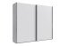 Schwebetürenschrank >palermo< in WEISS, Holzwerkstoff - 250x216x65cm (BxHxT)