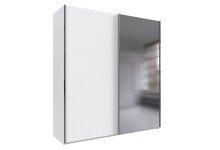 Schwebetürenschrank >palermo< in WEISS /...