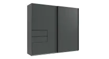 Schwebetürenschrank >palermo< in GRAPHIT +...