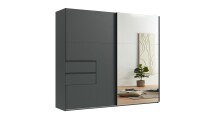Schwebetürenschrank >palermo< in GRAPHIT /...
