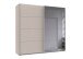 Schwebetürenschrank >AALST< in KASCHMIR / SPIEGEL - 225x208x65cm (BxHxT)