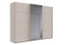 Schwebetürenschrank >AALST< in KASCHMIR / SPIEGEL - 270x208x65cm (BxHxT)
