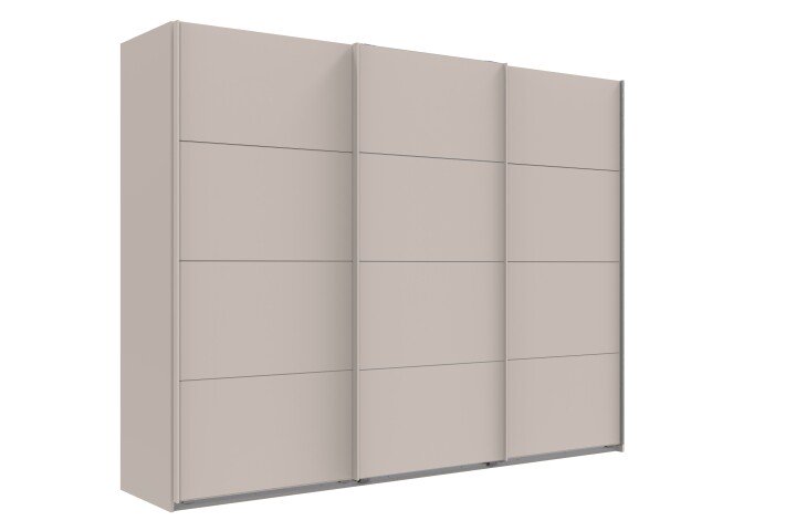 Schwebetürenschrank >AALST< in KASCHMIR - 270x208x65cm (BxHxT)