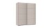 Schwebetürenschrank >AALST< in KASCHMIR - 180x208x65cm (BxHxT)