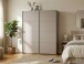 Schwebetürenschrank >AALST< in KASCHMIR - 180x208x65cm (BxHxT)