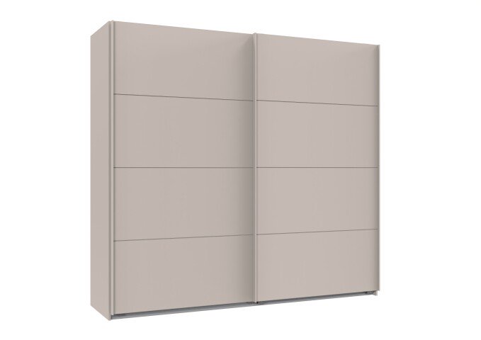 Schwebetürenschrank >AALST< in KASCHMIR - 225x208x65cm (BxHxT)
