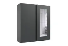 Schwebetürenschrank >DUNEN< in GRAFIT /...