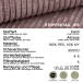 Polsterhocker >Kolo< in altrosa, Cord - 51x41x51cm (BxHxT)