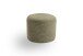 Polsterhocker >Kolo< in khaki, Cord - 51x41x51cm (BxHxT)