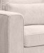 Sessel >Almera< in braun-beige, Cord - 120x92x112cm (BxHxT)