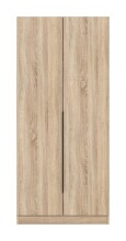 Kleiderschrank >Kopenhagen< in Sonoma Eiche - 80x181x52cm (BxHxT)