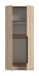 Kleiderschrank >Kopenhagen< in Sonoma Eiche - 80x181x52cm (BxHxT)