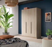 Kleiderschrank >Kopenhagen< in Sonoma Eiche -...