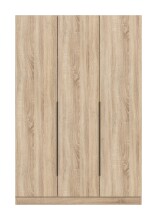 Kleiderschrank >Kopenhagen< in Sonoma Eiche - 120x181x52cm (BxHxT)