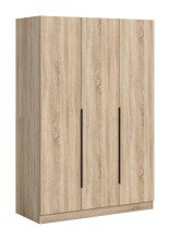 Kleiderschrank >Kopenhagen< in Sonoma Eiche - 120x181x52cm (BxHxT)