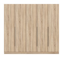 Kleiderschrank >Kopenhagen< in Sonoma Eiche - 200x181x52cm (BxHxT)