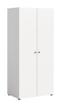 Kleiderschrank >Darwin< in Weiß - 80x176x51cm (BxHxT)