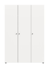 Kleiderschrank >Darwin< in Weiß - 120x176x51cm (BxHxT)