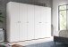 Kleiderschrank >Darwin< in Weiß - 240x176x51cm (BxHxT)