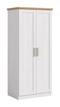 Kleiderschrank >Florenz< in Sibiu Lärche, Spannplatte - 84x184x54cm (BxHxT)