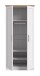 Kleiderschrank >Florenz< in Sibiu Lärche, Spannplatte - 84x184x54cm (BxHxT)
