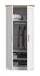 Kleiderschrank >Florenz< in Sibiu Lärche, Spannplatte - 84x184x54cm (BxHxT)