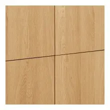 Highboard >Darwin< in Natürlich, MDF, Eiche - 100x140x40cm (BxHxT)