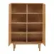 Highboard >Darwin< in Natürlich, MDF, Eiche - 100x140x40cm (BxHxT)