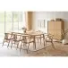 Highboard >Darwin< in Natürlich, MDF, Eiche - 100x140x40cm (BxHxT)