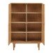 Highboard >Darwin< in Natürlich, MDF, Eiche - 100x140x40cm (BxHxT)