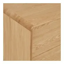 Lowboard >Darwin< in naturfarben, MDF, Eiche - 180x75x45cm (BxHxT)