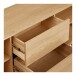 Lowboard >Darwin< in naturfarben, MDF, Eiche - 180x75x45cm (BxHxT)