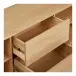 Lowboard >Darwin< in naturfarben, MDF, Eiche - 180x75x45cm (BxHxT)