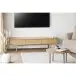 Lowboard >Darwin< in naturfarben, MDF, Eiche - 180x45x45cm (BxHxT)