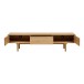 Lowboard >Darwin< in naturfarben, MDF, Eiche - 180x45x45cm (BxHxT)