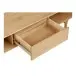 Lowboard >Darwin< in naturfarben, MDF, Eiche - 180x45x45cm (BxHxT)