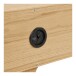 Lowboard >Darwin< in naturfarben, MDF, Eiche - 180x45x45cm (BxHxT)