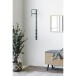 Wandgarderobe >Trento< in grün, Metall - 3x82x30cm (BxHxT)