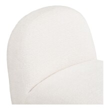 Drehsessel >Milo< in weiss, Bezugsstoff - 67x70x74cm (BxHxT)