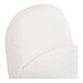 Drehsessel >Milo< in weiss, Bezugsstoff - 67x70x74cm (BxHxT)