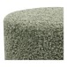 Pouf >Ejby< in Grün, Polyester - 34x36x34cm (BxHxT)